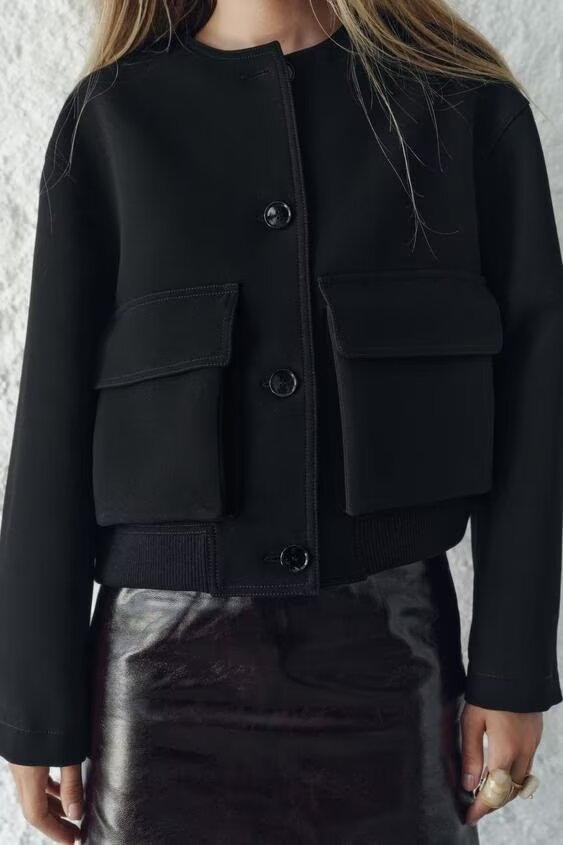 Veste bomber à poches Amahle