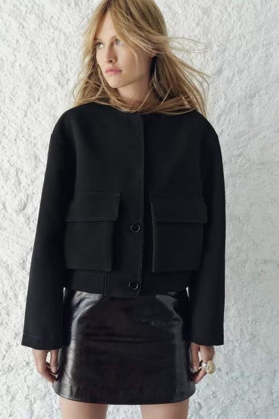 Veste bomber à poches Amahle