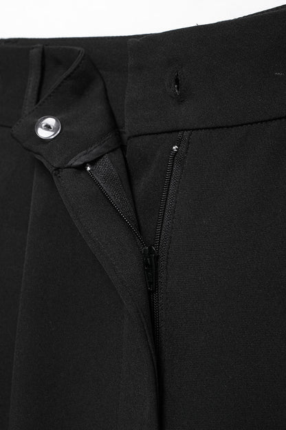 Pantalon Alarice taille haute à jambes larges