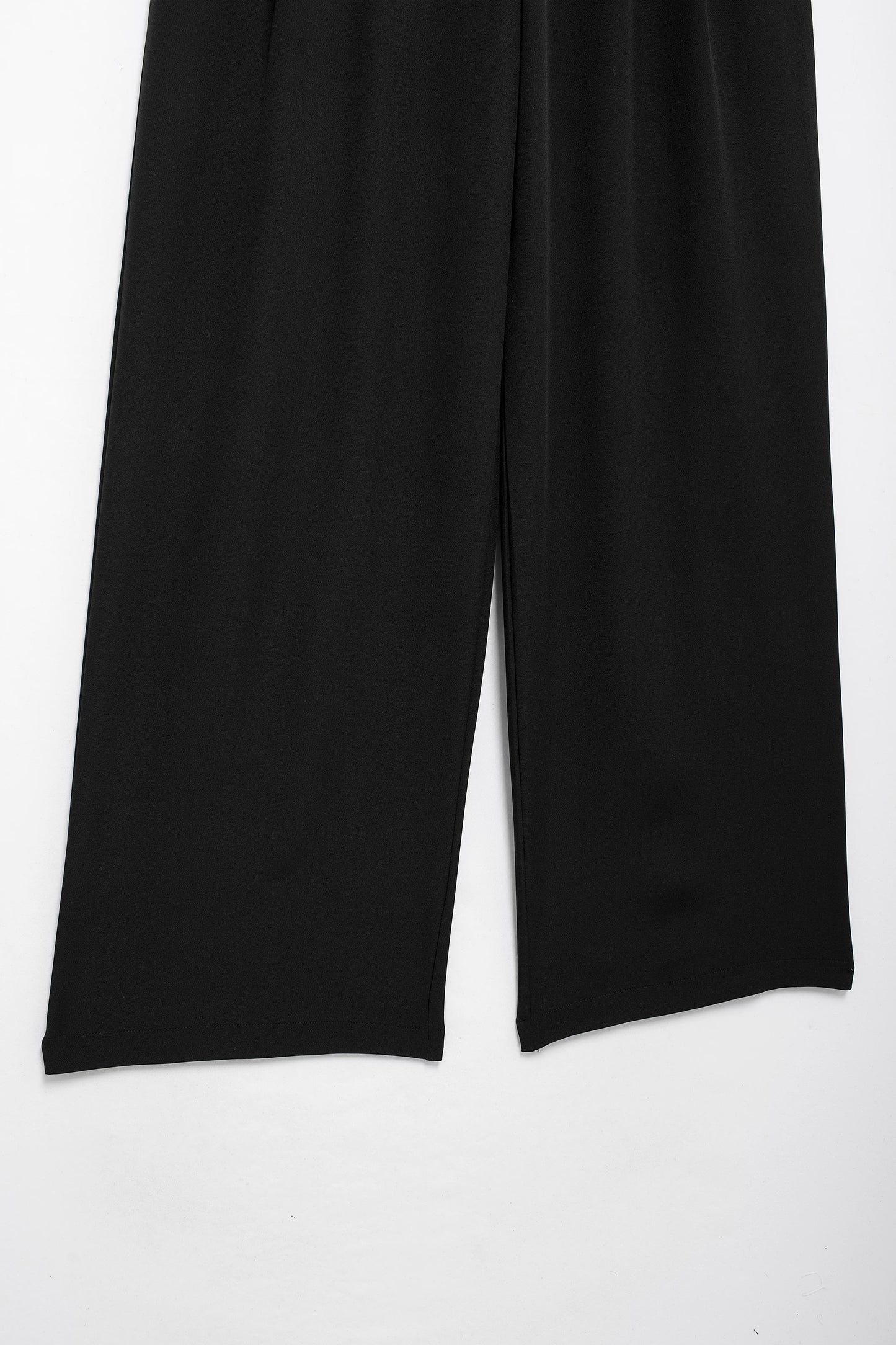 Pantalon Alarice taille haute à jambes larges