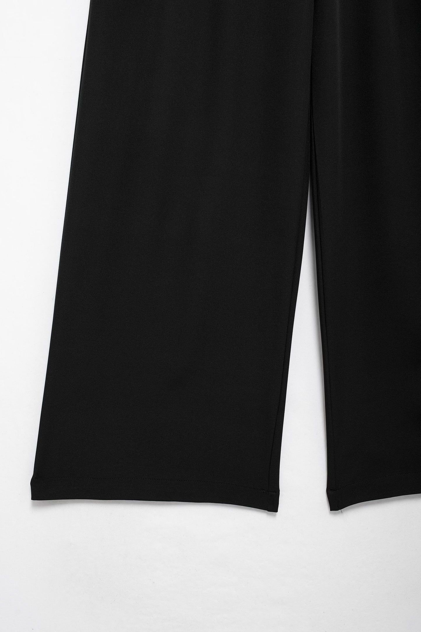 Pantalon Alarice taille haute à jambes larges