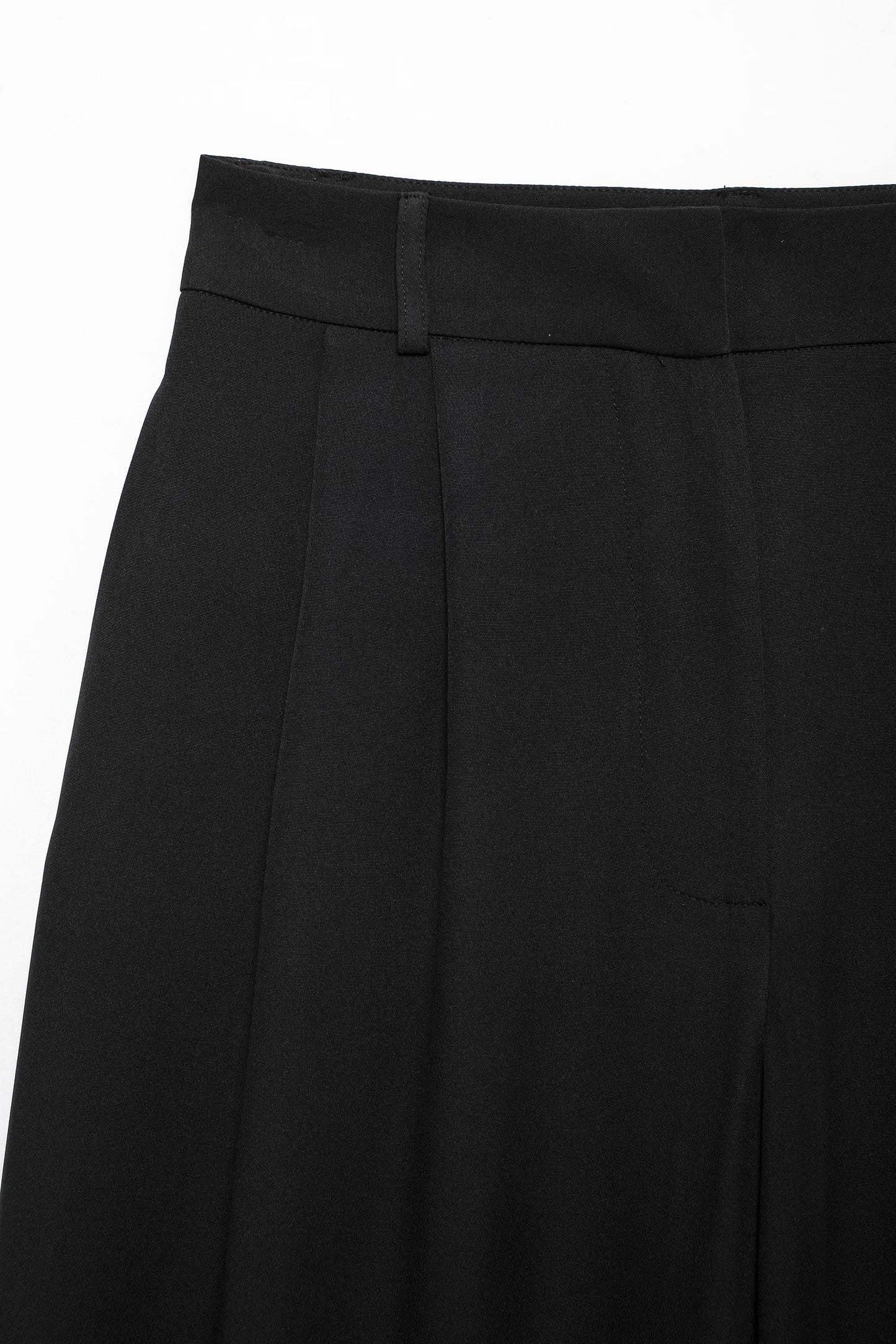 Pantalon Alarice taille haute à jambes larges