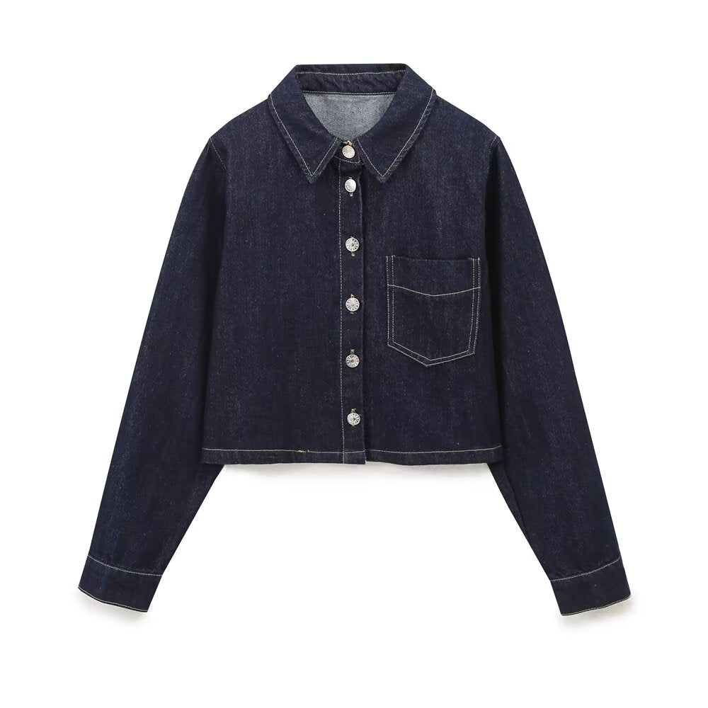 Dark Blue Top