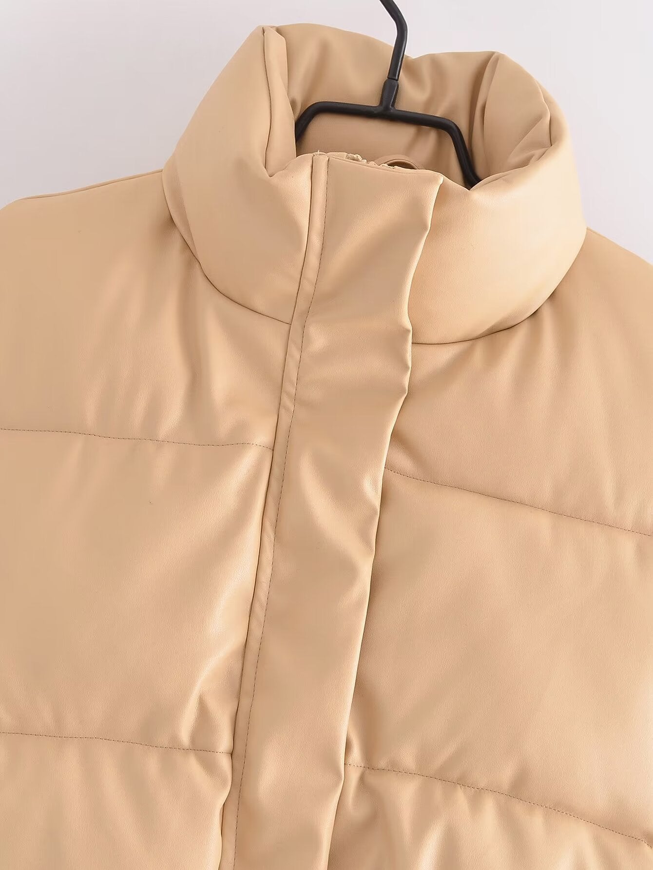 Gilet Amahle en coton et similicuir