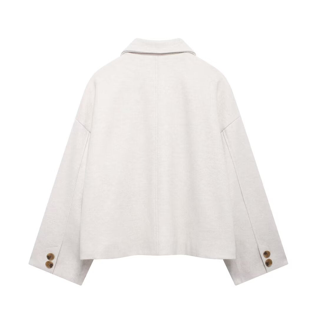 Veste ample en laine Eshe Polo