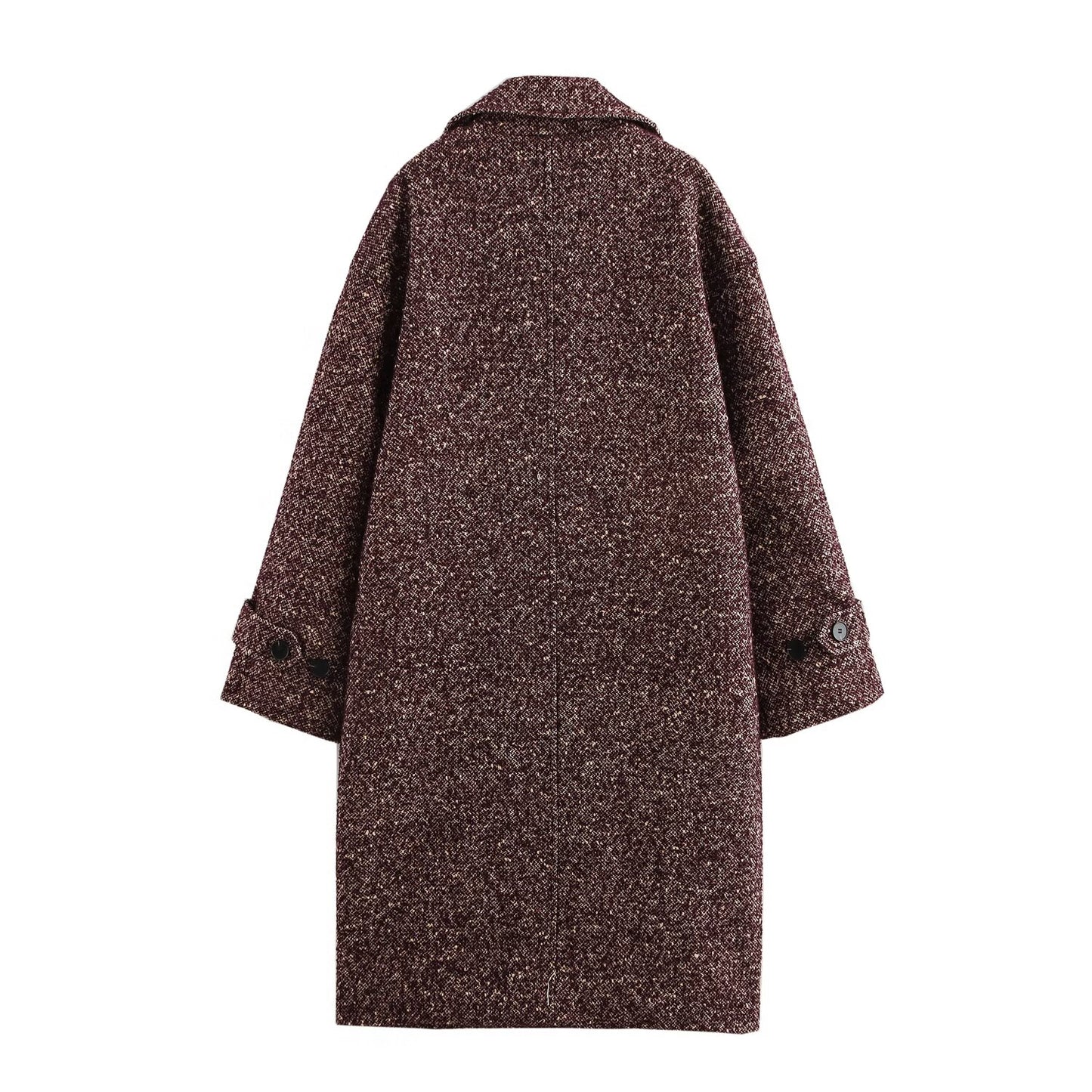 Manteau Marivelle en sergé tombant