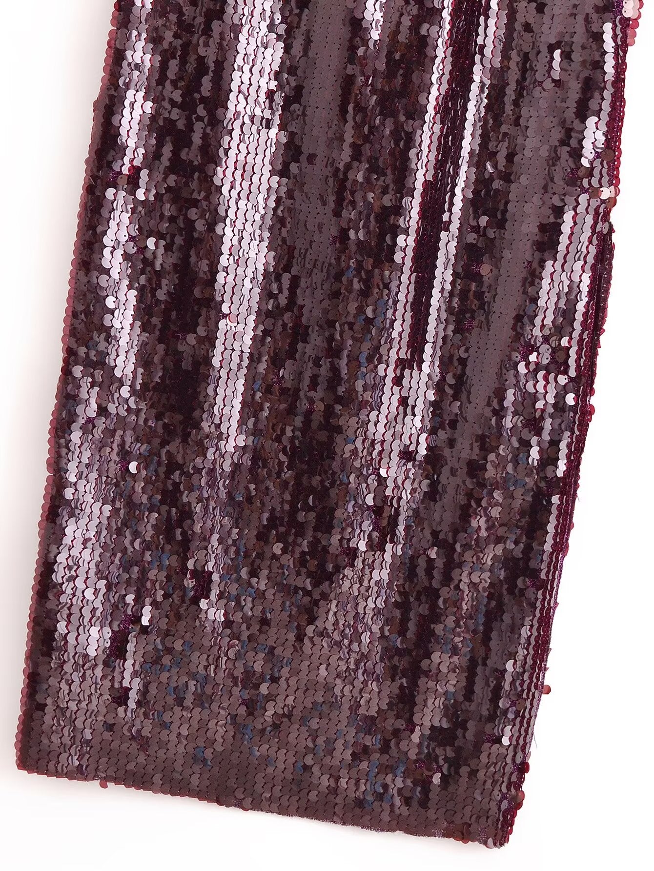 Robe Elviane à col pailleté