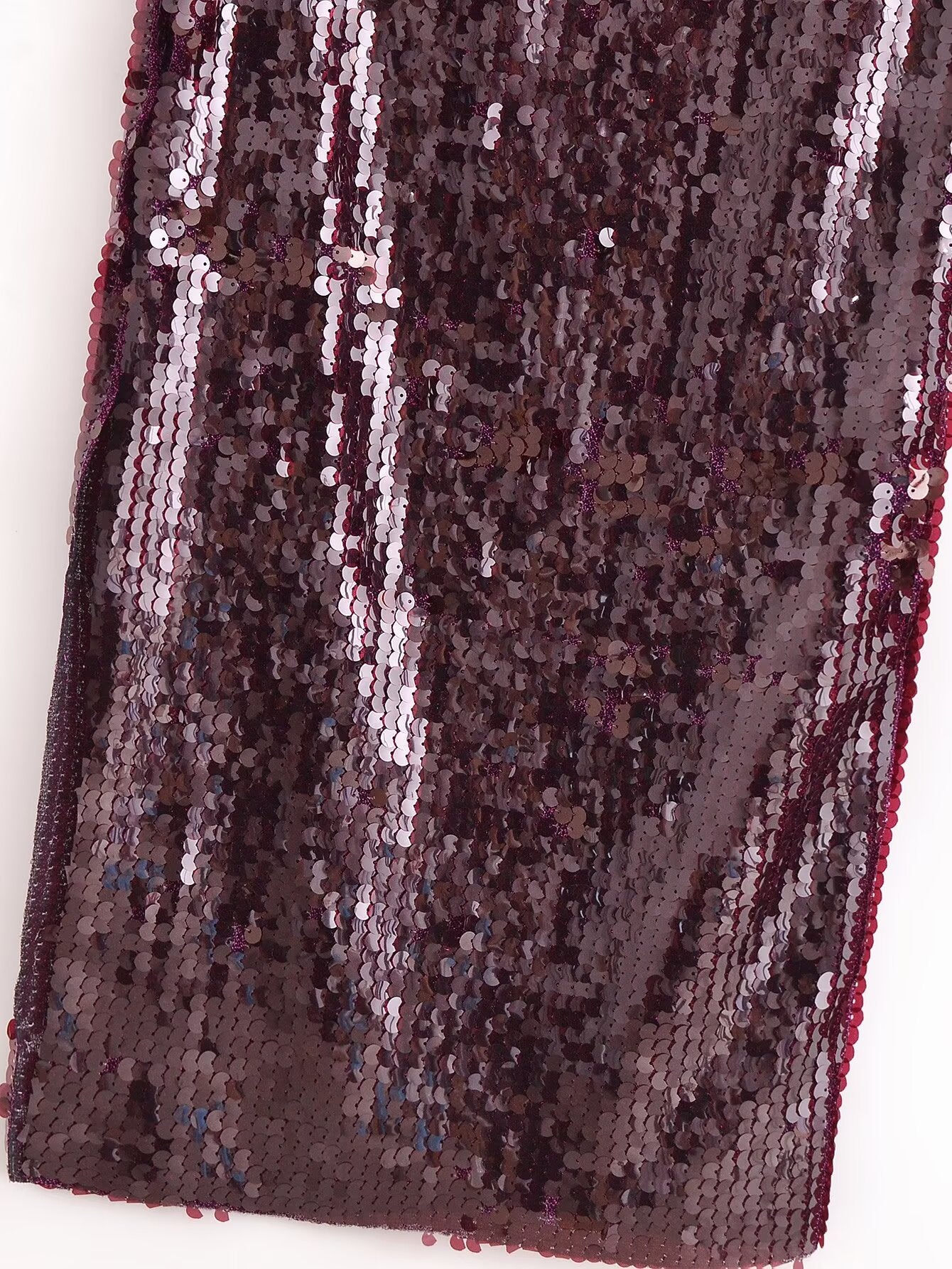 Robe Elviane à col pailleté