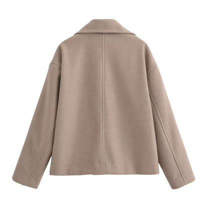 Zola Street Woolen Short Coat