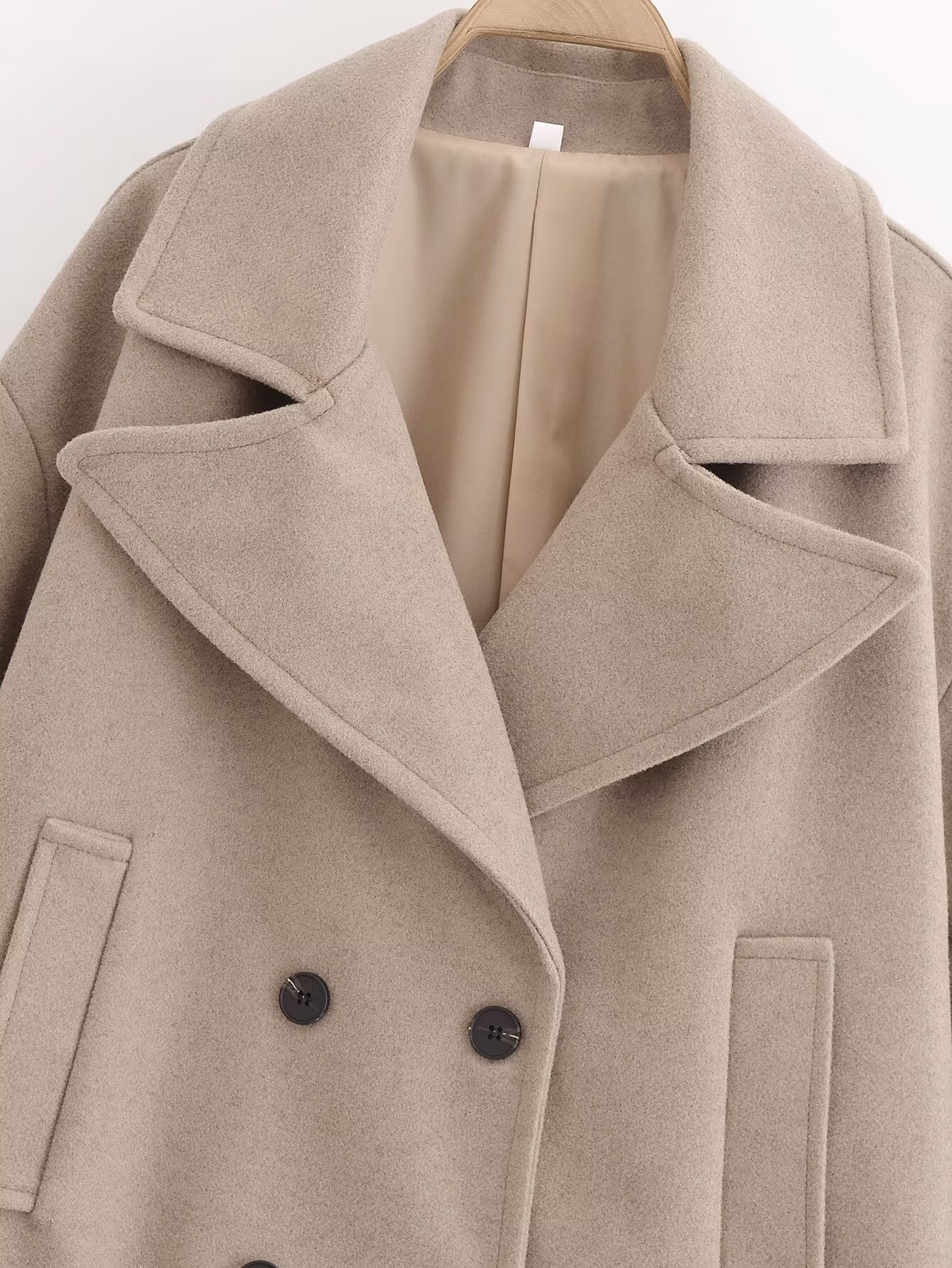 Zola Street Woolen Short Coat