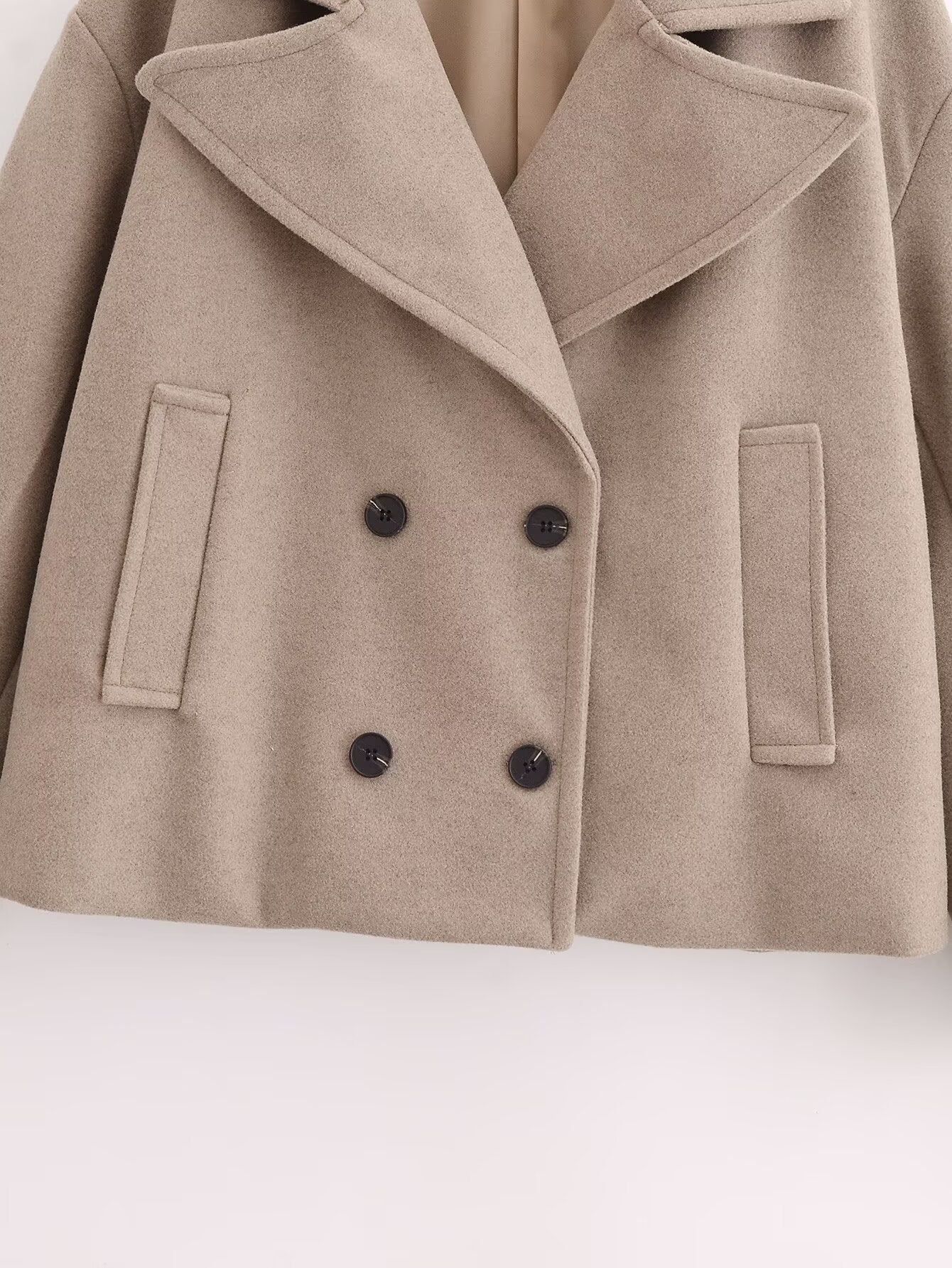 Zola Street Woolen Short Coat