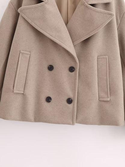 Zola Street Woolen Short Coat