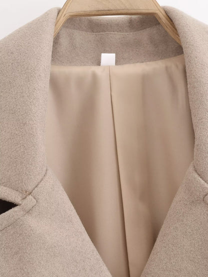 Zola Street Woolen Short Coat