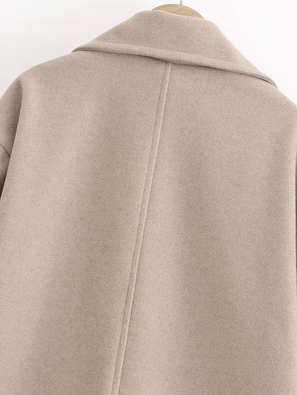 Zola Street Woolen Short Coat