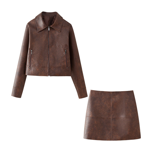Ravelle Leather Set