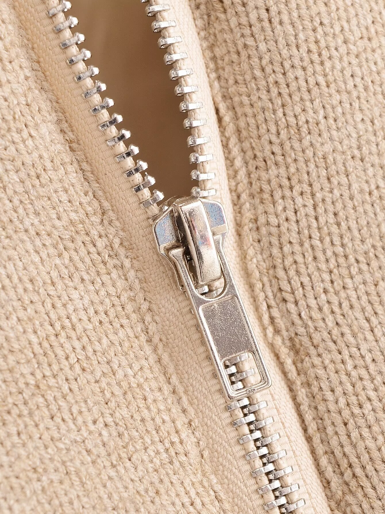 Nyahira Knitted Cotton Padded Vest Coat