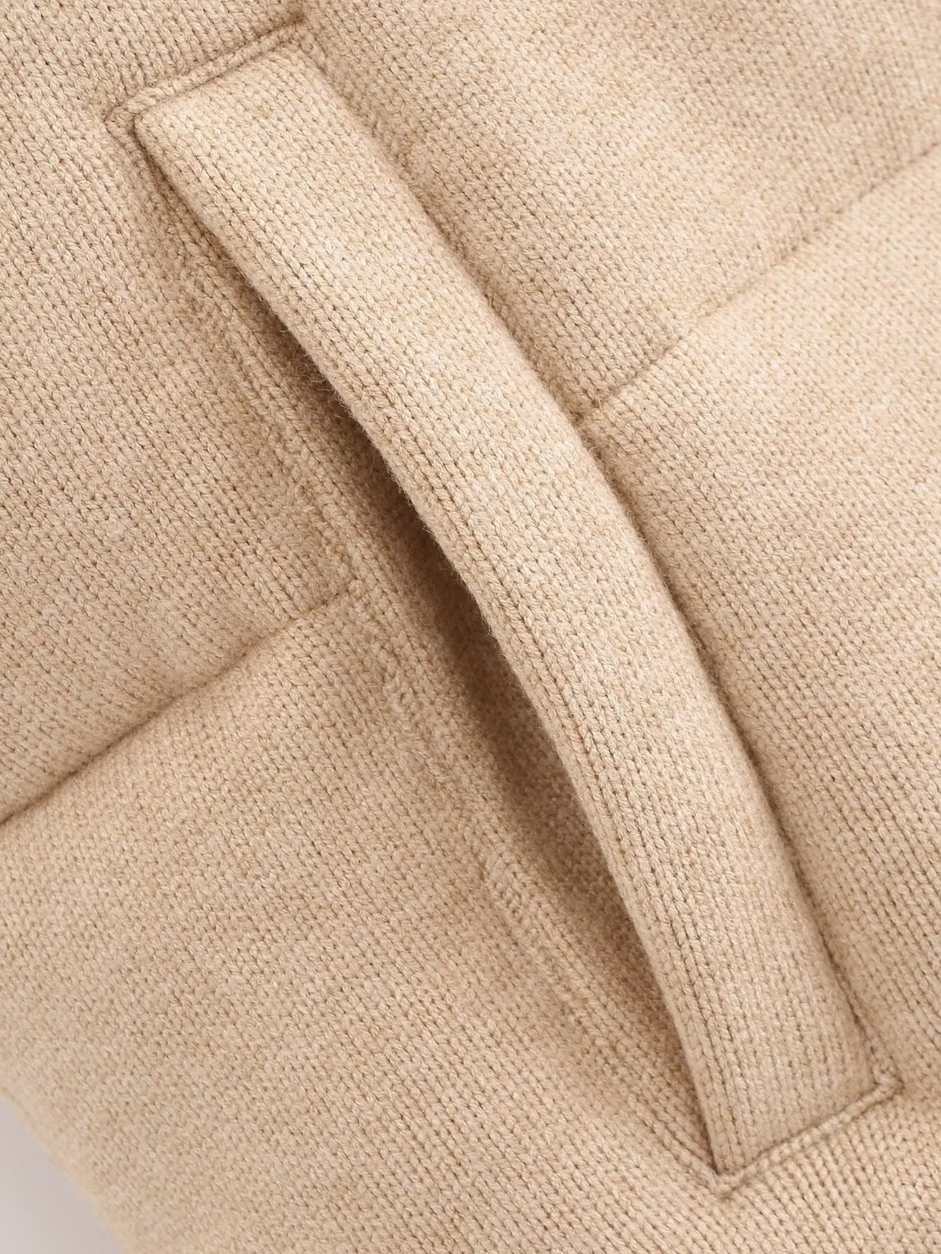 Nyahira Knitted Cotton Padded Vest Coat