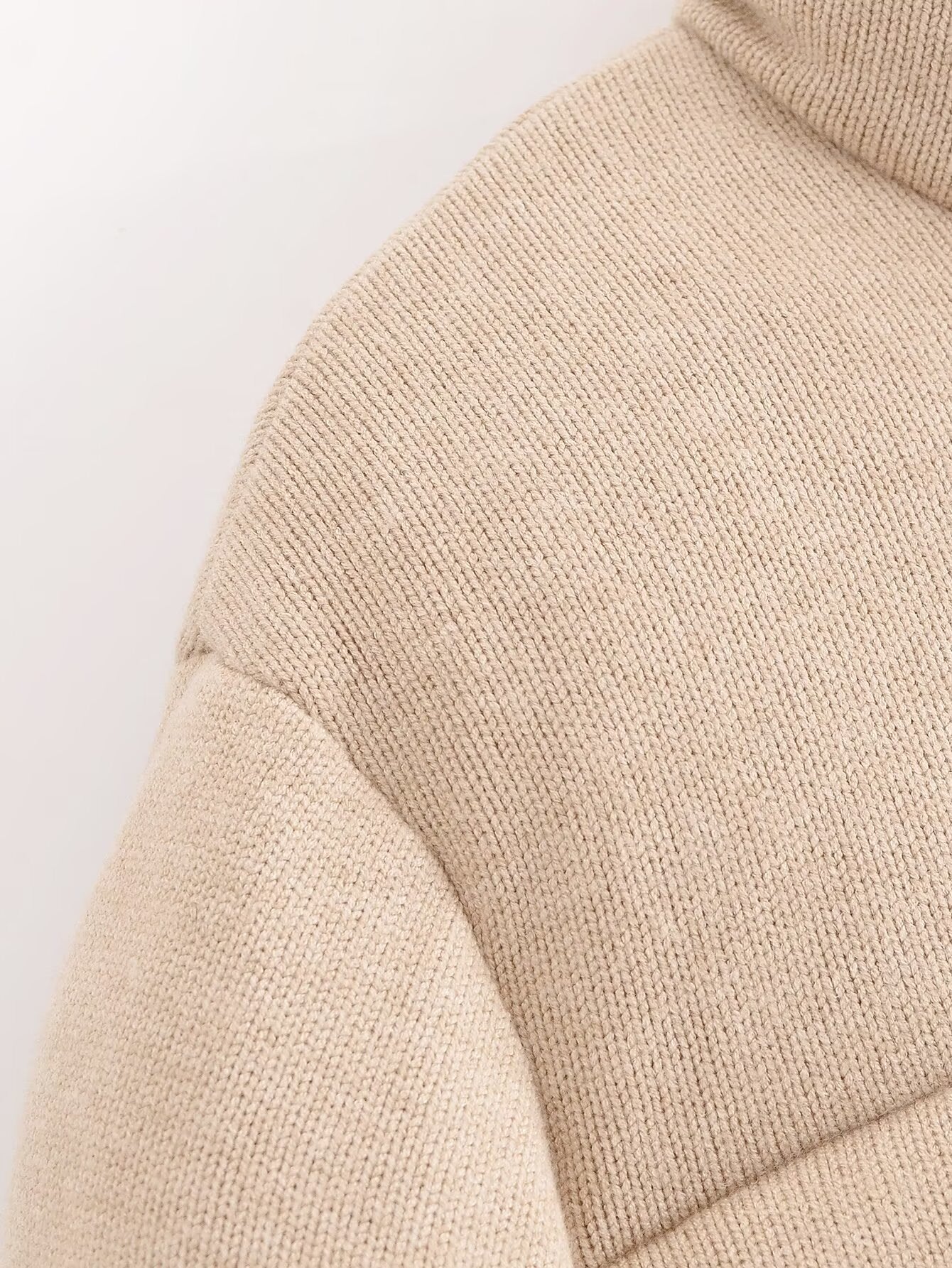 Tandi Stand-Collar Cotton Coat
