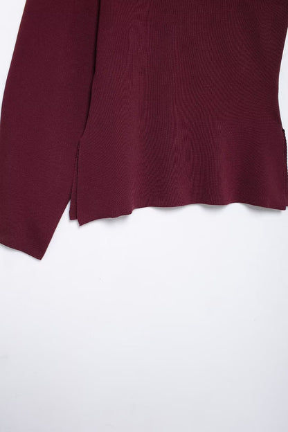 Liora Asymmetric Knit Top