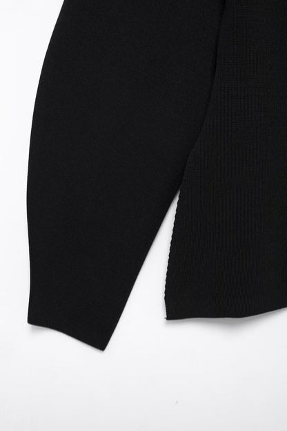 Liora Asymmetric Knit Top