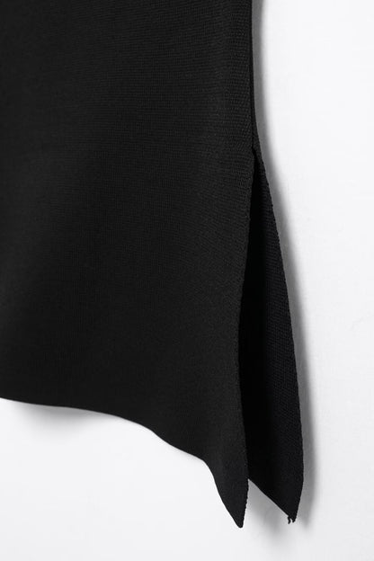 Liora Asymmetric Knit Top
