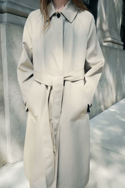 Adama Mid-Length Trench Coat