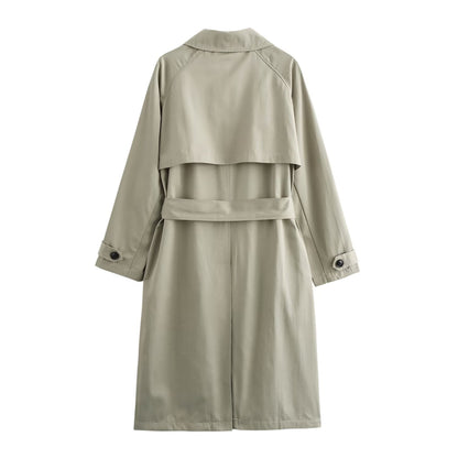 Adama Mid-Length Trench Coat