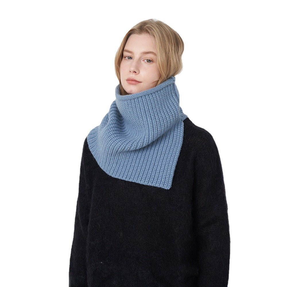 Makena Cascading Knit Neck Scarf