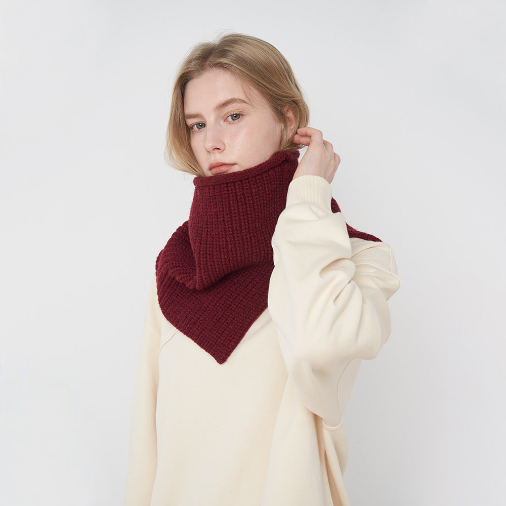 Makena Cascading Knit Neck Scarf