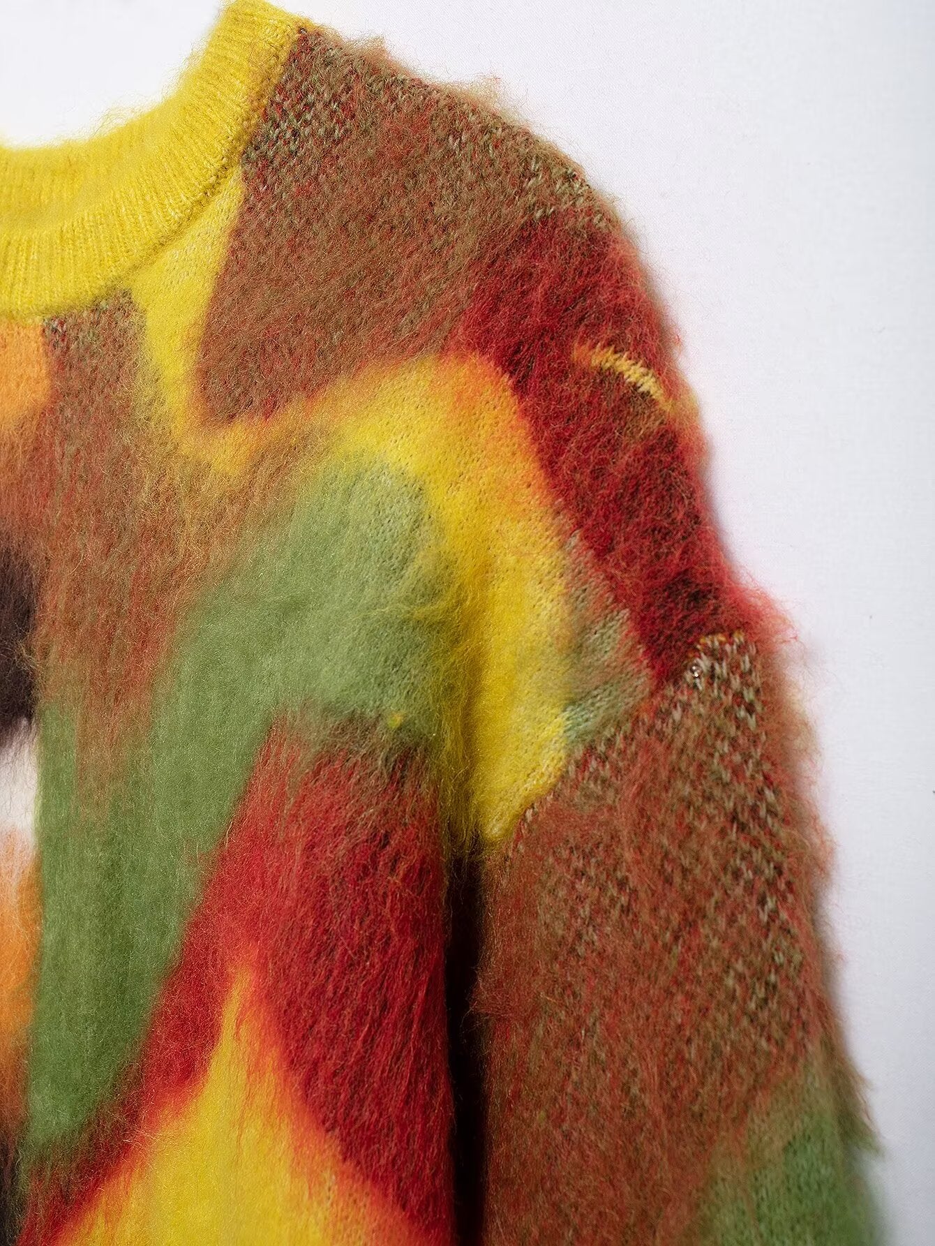 Pull Abeni arc-en-ciel en maille