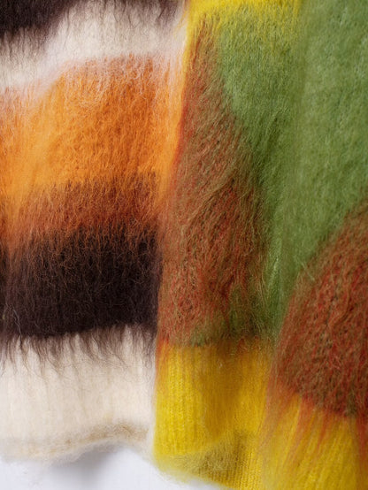 Pull Abeni arc-en-ciel en maille