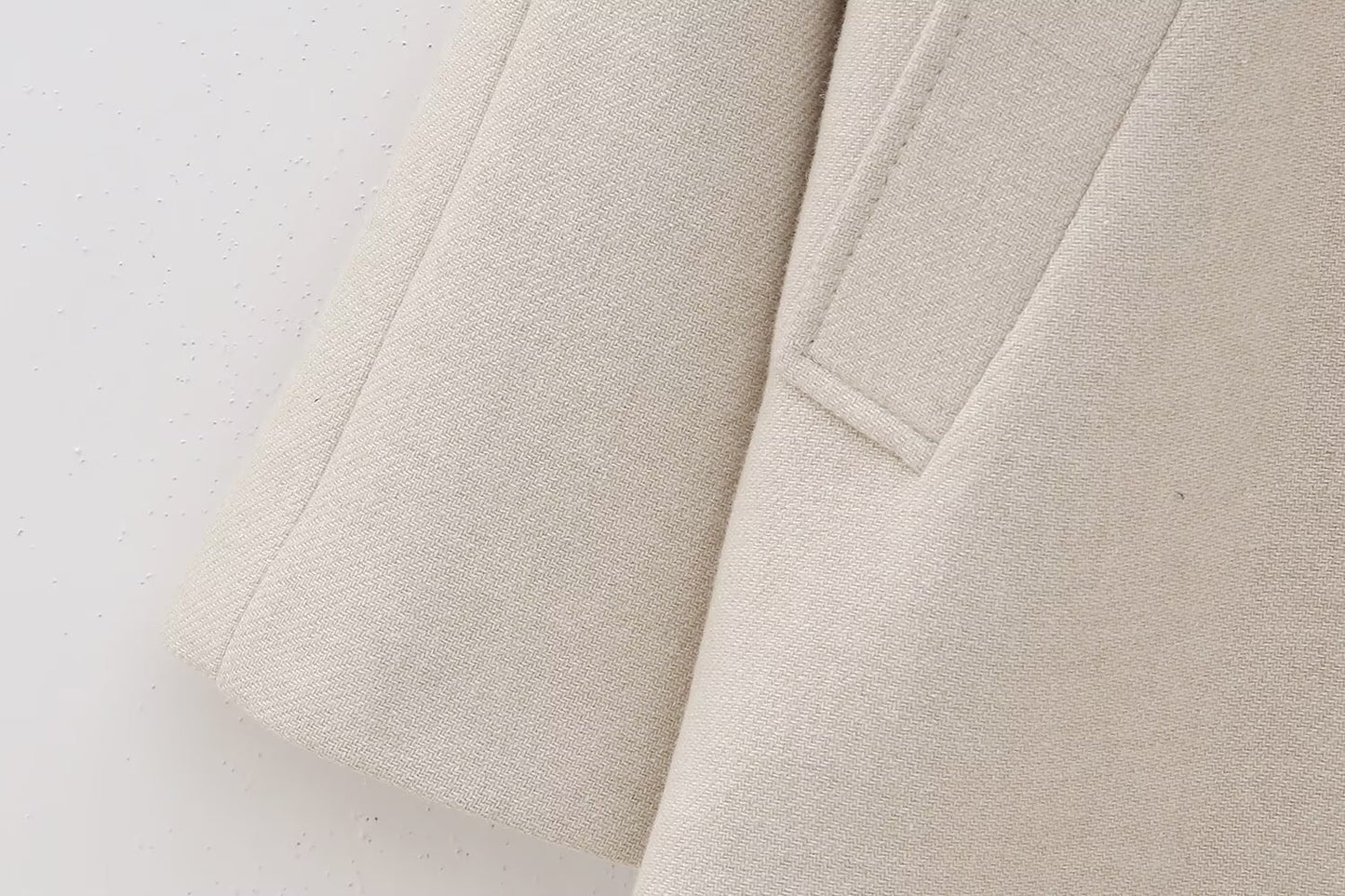 Manteau Abeni à col en fourrure amovible