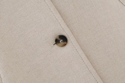 Manteau Abeni à col en fourrure amovible