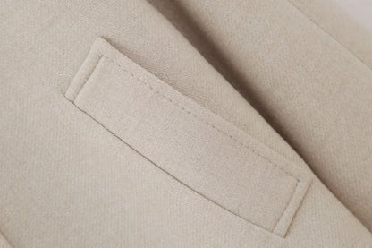 Manteau Abeni à col en fourrure amovible