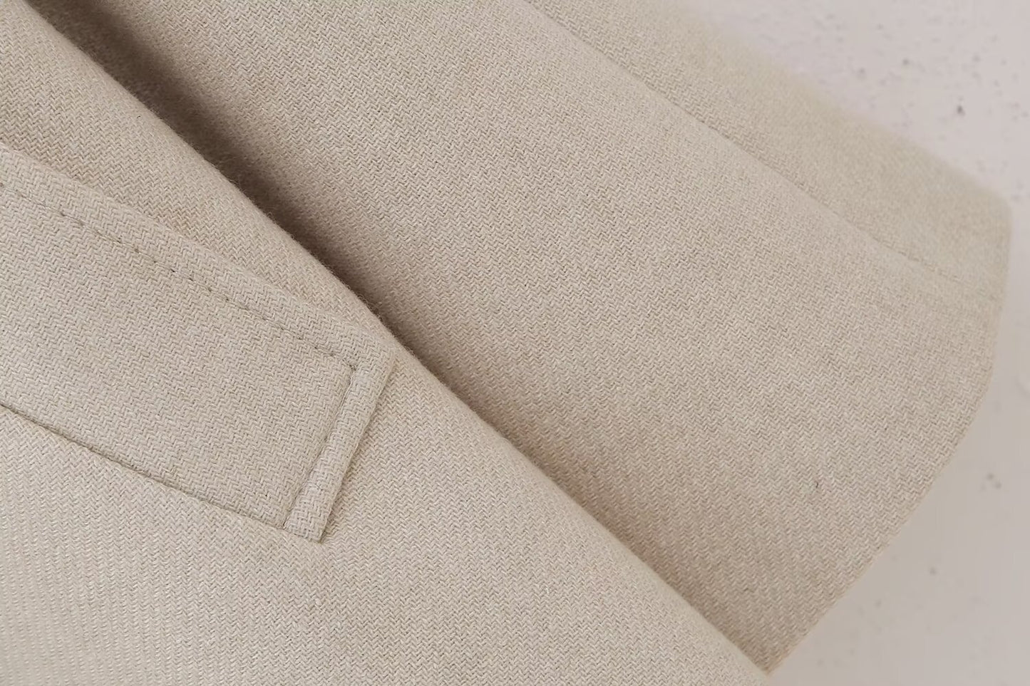 Manteau Abeni à col en fourrure amovible