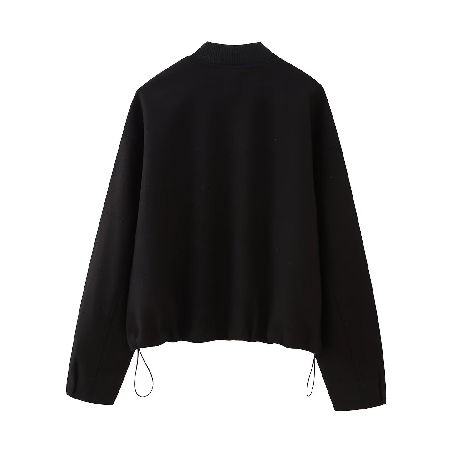 Abeni Soft Luxe Bomber Jacket