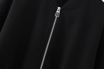 Abeni Soft Luxe Bomber Jacket