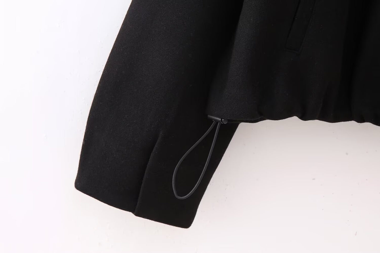 Abeni Soft Luxe Bomber Jacket