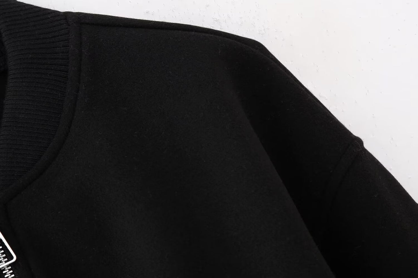 Abeni Soft Luxe Bomber Jacket