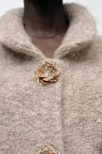 Amahle Floral Knit Cardigan