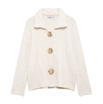 Amahle Floral Knit Cardigan