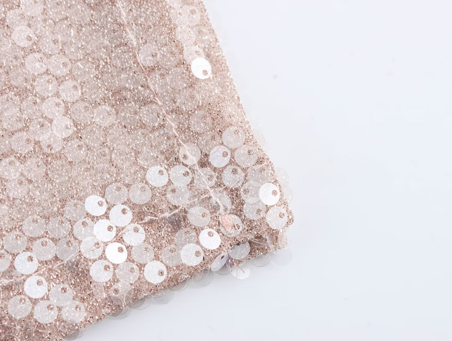 Éliane Sequin Pleated Halter Dress