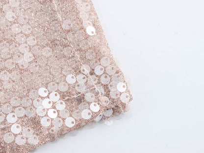 Éliane Sequin Pleated Halter Dress