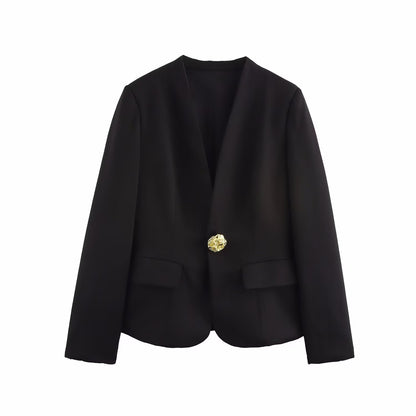 Blazer d'affaires Amara coupe ajustée