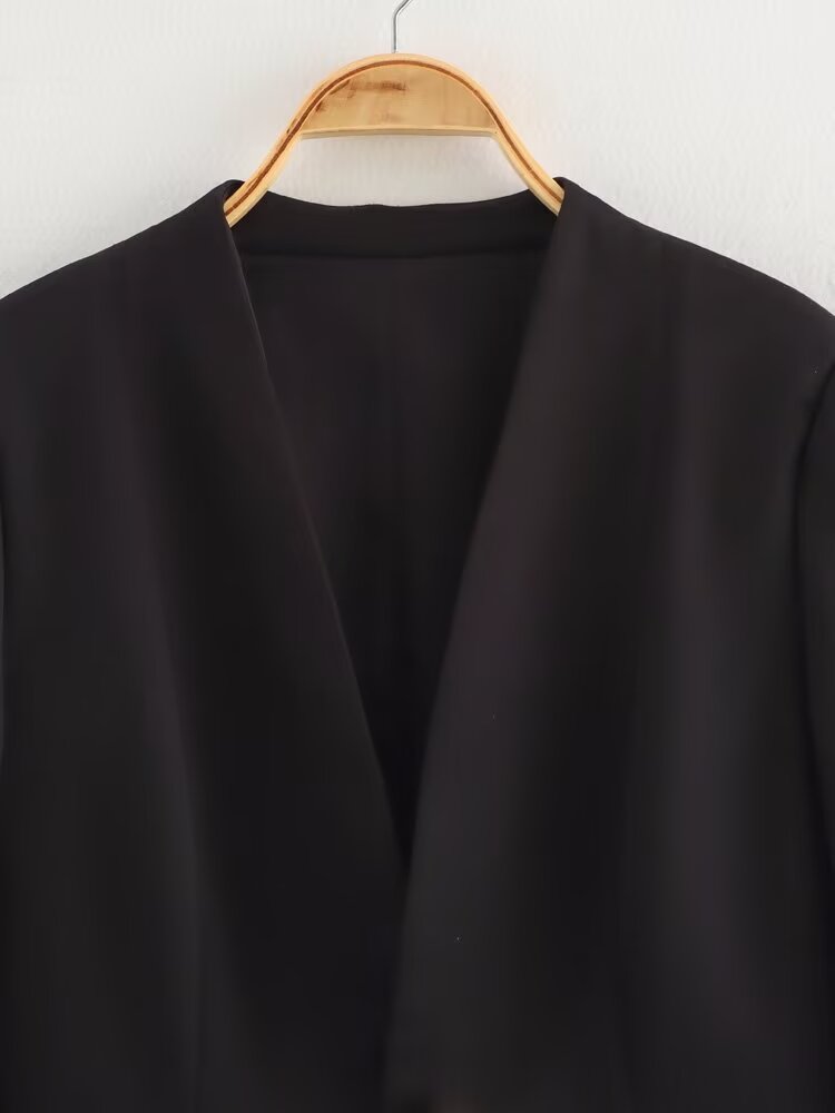 Blazer d'affaires Amara coupe ajustée