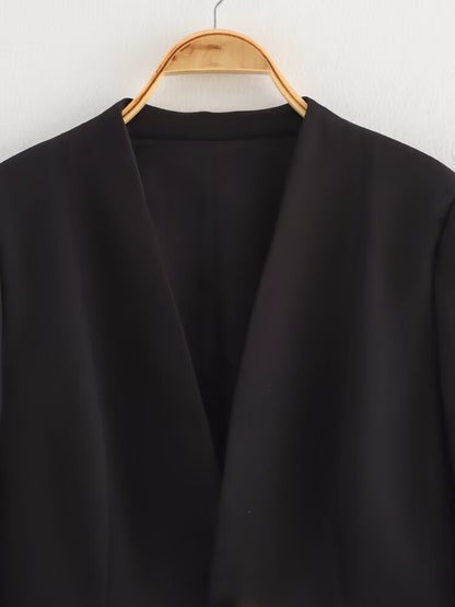 Blazer d'affaires Amara coupe ajustée