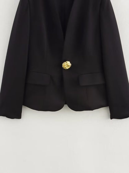 Blazer d'affaires Amara coupe ajustée