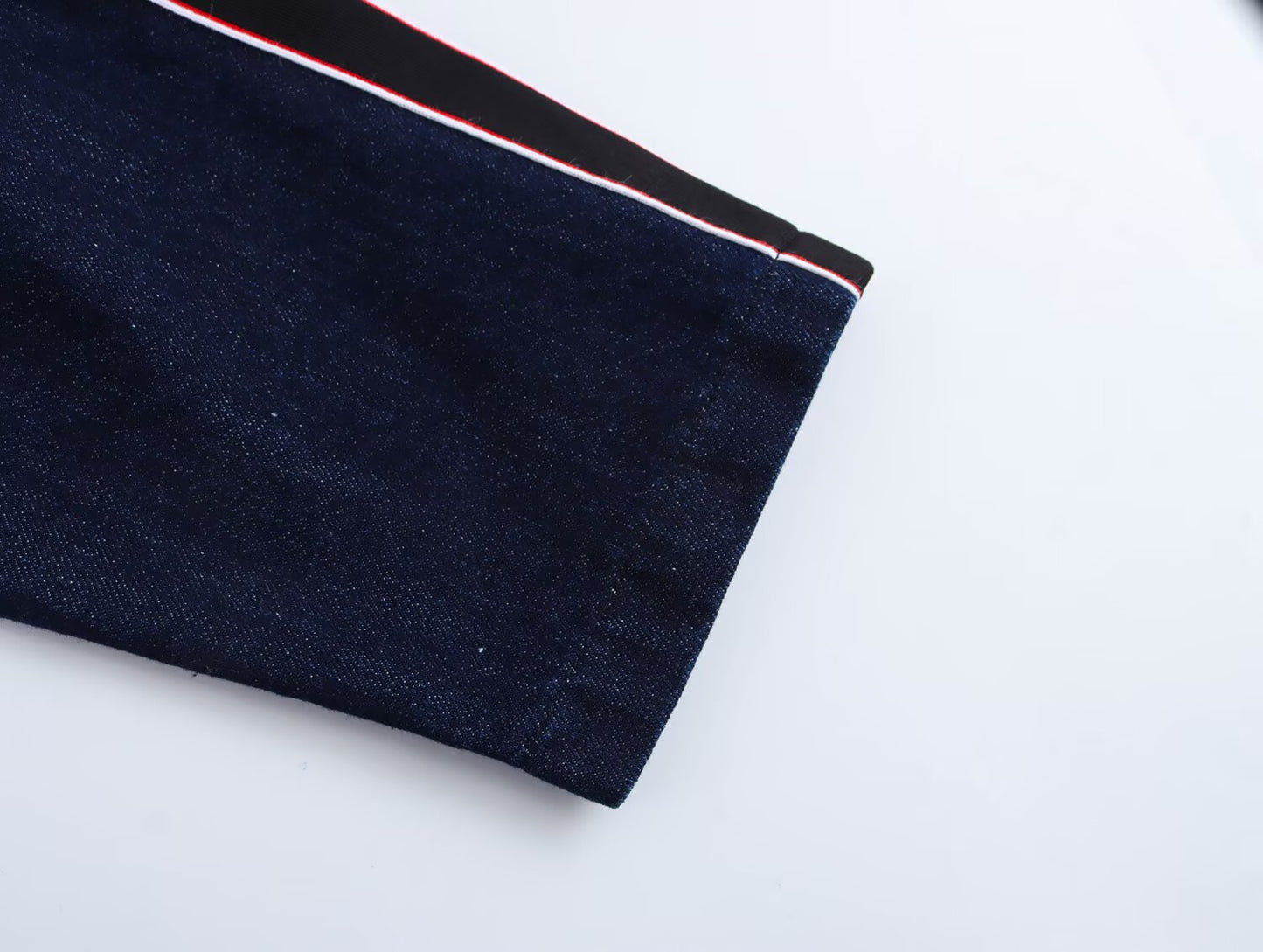 Nahla Decorated Denim Set