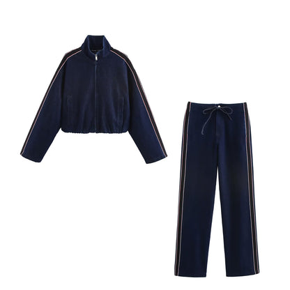 Nahla Decorated Denim Set