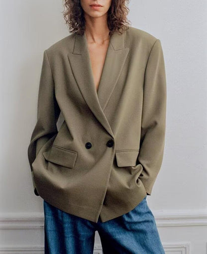 Aminata Double-Breasted Blazer